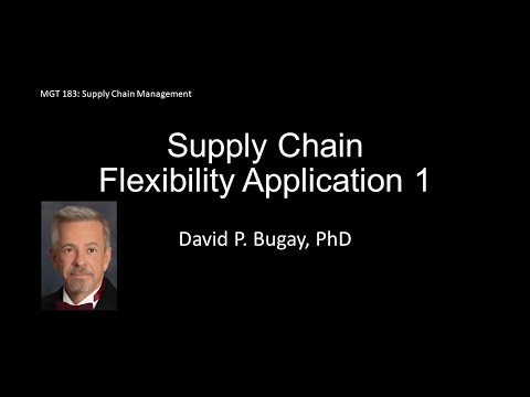 Supply Chain Flexibility Application 1 [Video]