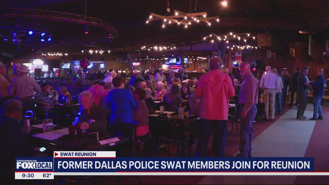 Former Dallas PD SWAT members join for reunion [Video]