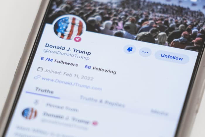 Trump’s social media company to start trading on the Nasdaq on Tuesday [Video]
