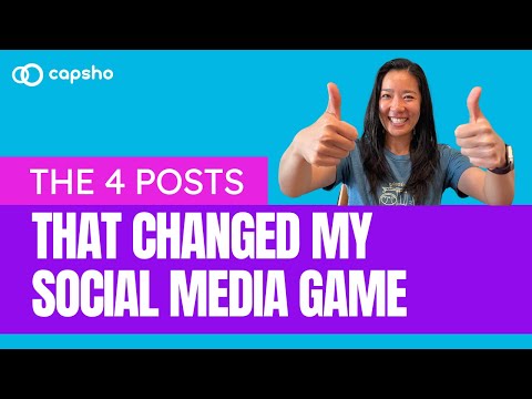 The Game-Changing 4-Post Social Media Strategy: How to implement it [Video]