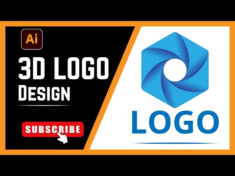 3D Logo Design In Adobe Illustrator Tutorial step-by-step guide [Video]