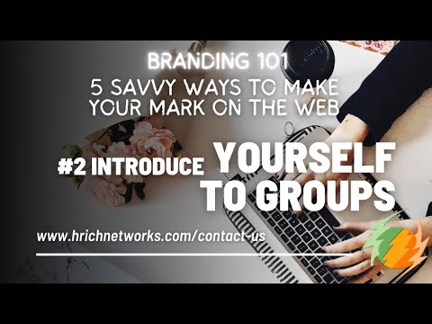 2 Minute Tip Talk – #2 Re-Introduce Yourself to Groups [Video]