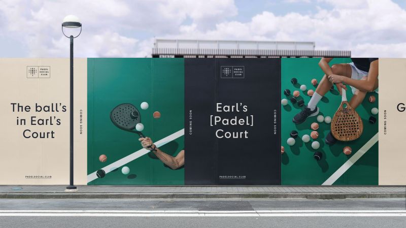 Thisaway incorporates shapes of the sport into Padel Social Clubs identity [Video]