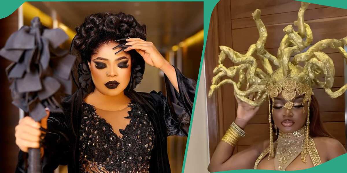 Bobrisky Shades Papayas Outfit, Flaunts N1m Cheque: She Carried Nigerias Problems on Her Head [Video]