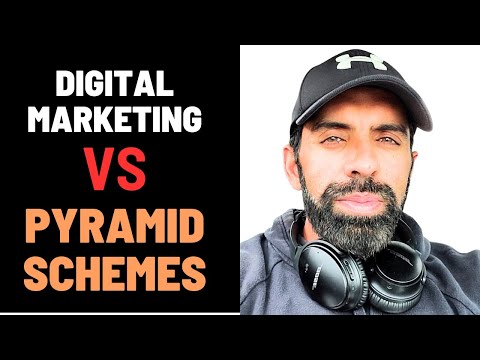 Digital Marketing VS Pyramid Scheme | Find Out The Truth Here [Video]