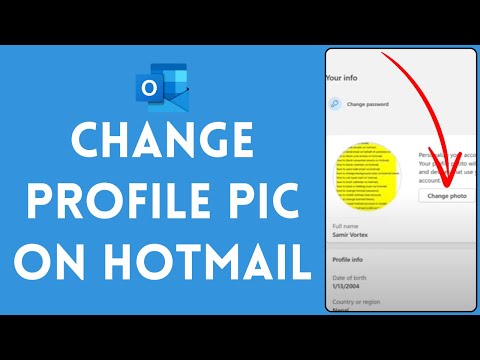 How to Change Profile Picture on Hotmail (2024) | Edit Profile Picture on Hotmail [Video]