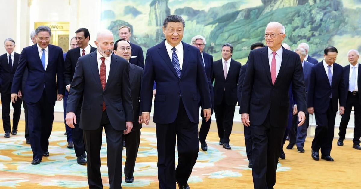 China’s Xi issues a positive message in meeting with U.S. business leaders as relations improve [Video]