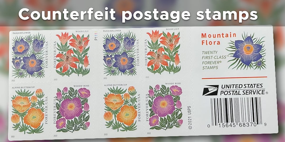 USPS issues alert over counterfeit stamps [Video]