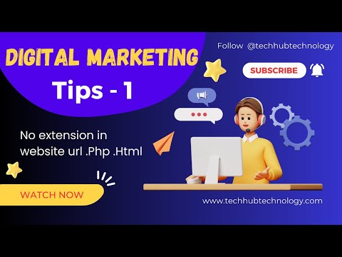 Digital Marketing Tips: How to Remove Website Extensions in PHP or HTML [Video]