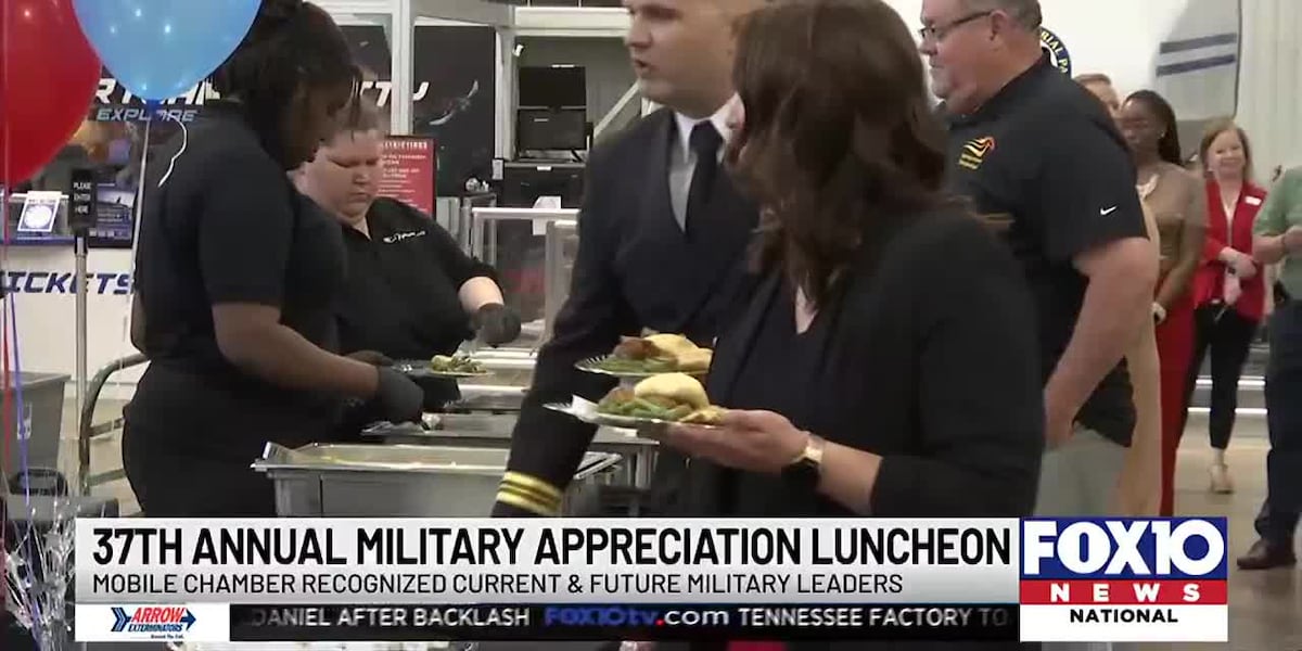 Mobile Chamber hosts 37th Annual Military Appreciation Luncheon [Video]