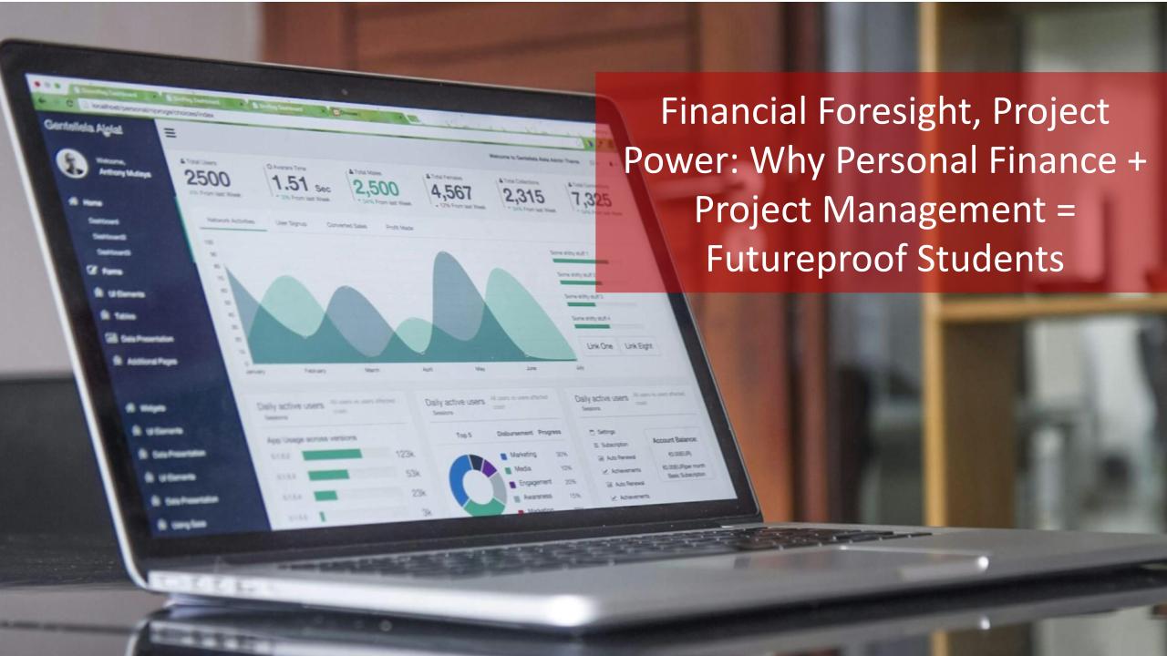 Financial Foresight, Project Power: Why Personal Finance + Project Management = Futureproof Students [Video]