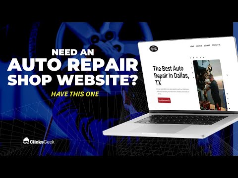 Auto Repair Website Design | Mechanic Websites | Web Designer For Auto Repair [Video]