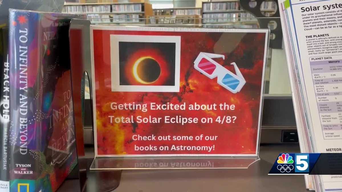 Educators in New York, Vermont prepare students for the total solar eclipse [Video]