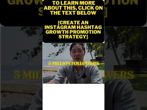 create an instagram hashtag growth promotion strategy  [Video]
