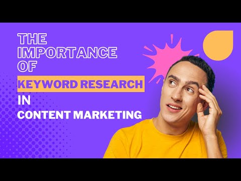 Unlocking Success: What is the Importance of Keyword Research in Content Marketing? [Video]