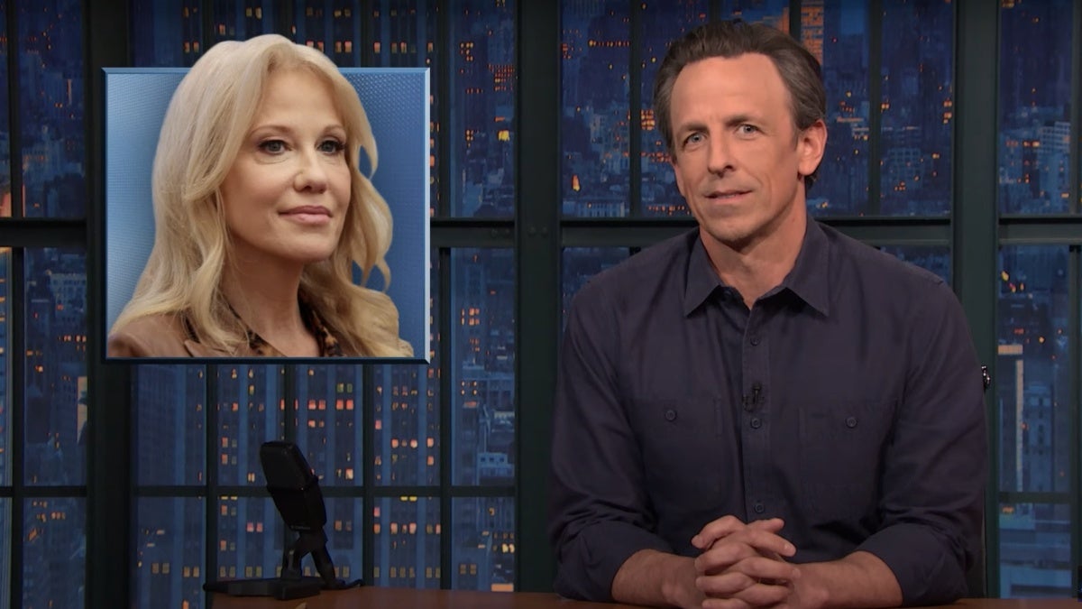 Seth Meyers Says News Kellyanne Conway Is Joining Trump Campaign May Be a Lie [Video]