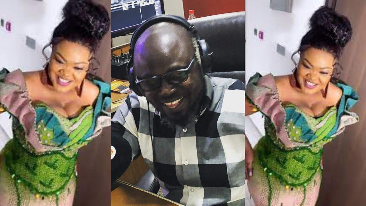 Ghanaians fire and attack Aunty Naa for divorcing radio presenter husband to marry Canada-based lawyer [Video]
