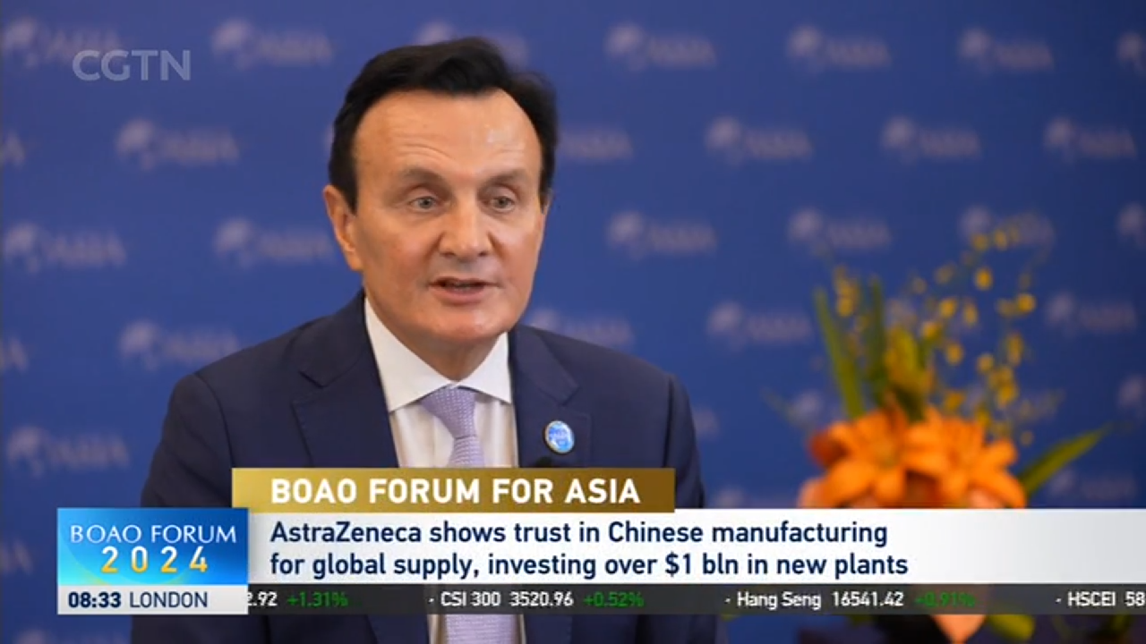 AstraZeneca CEO upbeat on China’s growth and global supply chain [Video]