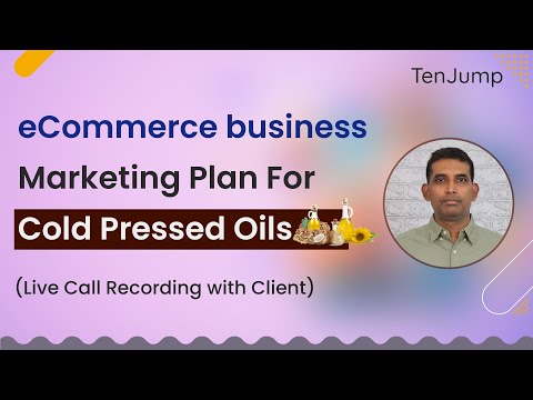 eCommerce Business Marketing Plan in Telugu for Foods Category | Live Call Recording with Client [Video]