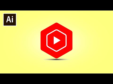 How to make Youtube Studio Logo Design in Adobe Illustrator [Video]