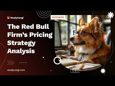 The Red Bull Firm’s Pricing Strategy Analysis – Research Paper Example [Video]