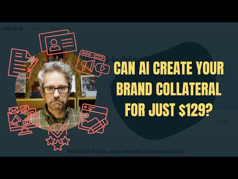 Can AI create your brand collateral for just $129? uBrand review [Video]