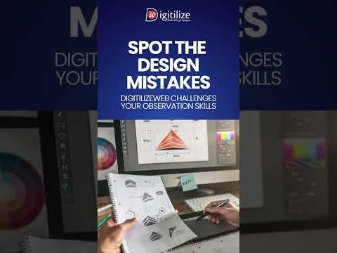 Spot the Design Mistakes! DigitilizeWeb challenges your observation skills. [Video]