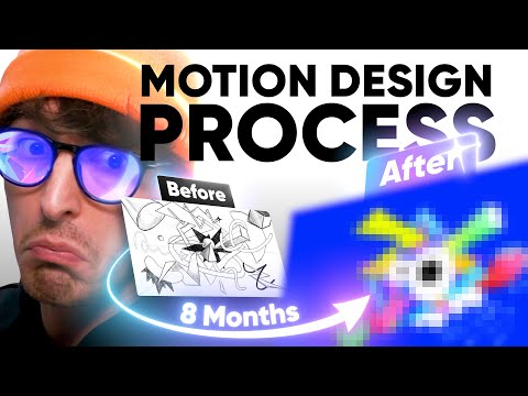 Animating my First Personal Project – Motion Design Process Breakdown [Video]