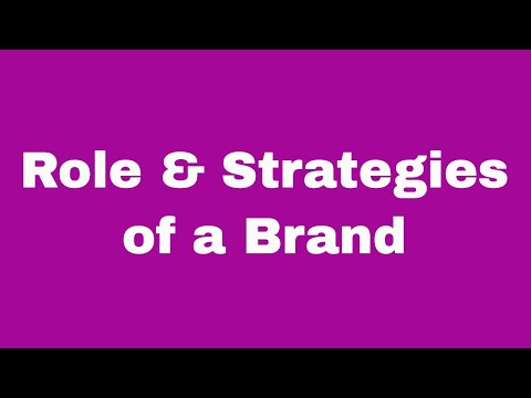 Branding Basics | Role & Strategies of a Brand | Learn the art of Brand Management [Video]