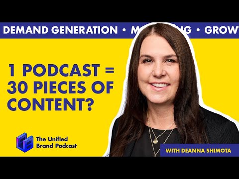 Content Repurposing Made Easy: How to Create 30 Pieces of Content from 1 Podcast [Video]