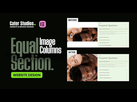 Section Equal columns for Images – WordPress Elementor Tutorial [Video]