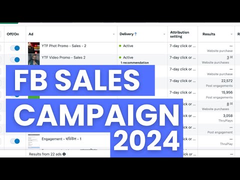 Facebook Ads Course 2024 | Running FB Sales Campaign [Video]