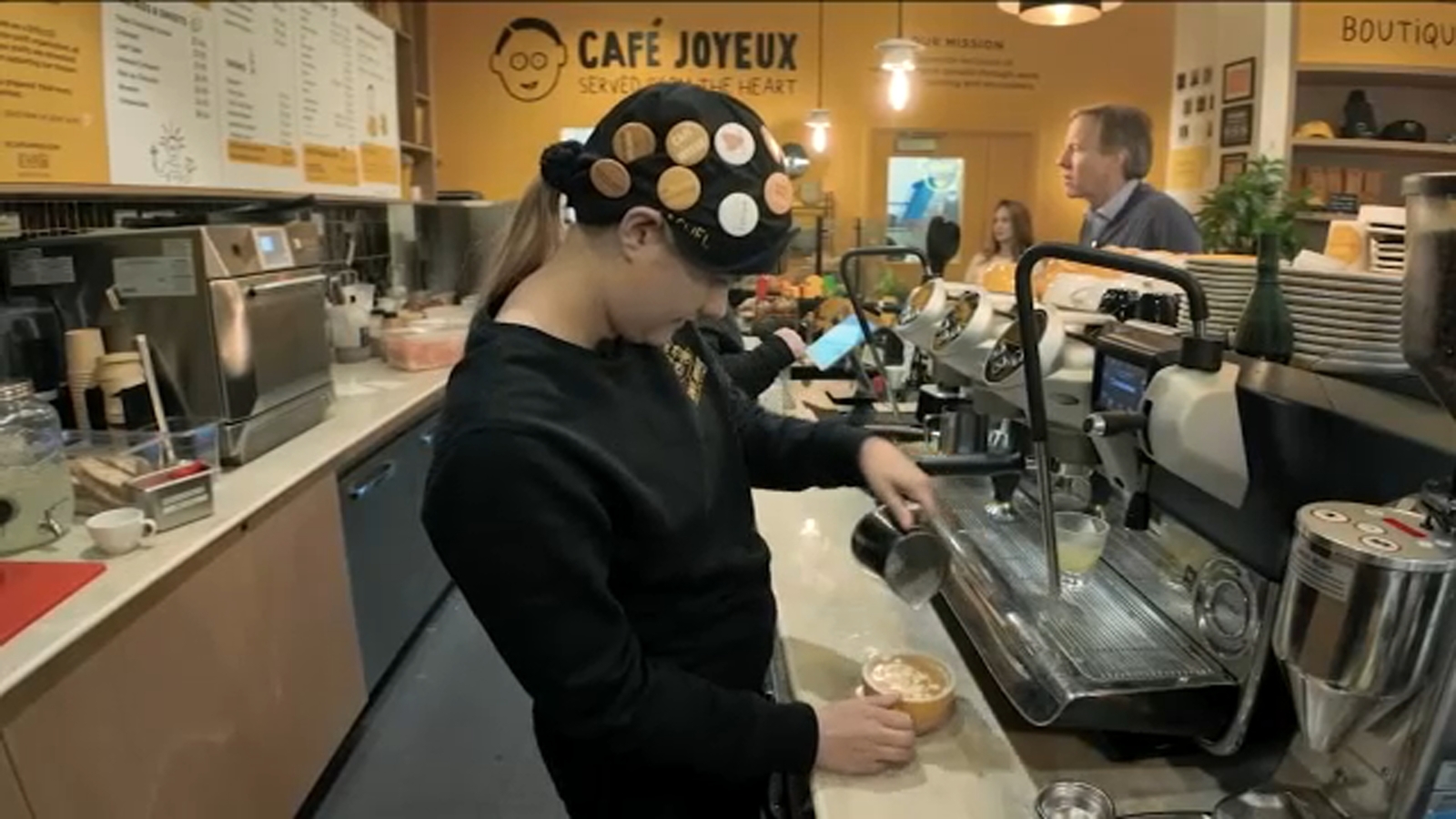 NYC Cafe Joyeux promotes inclusion by employing and empowering disabled workers [Video]