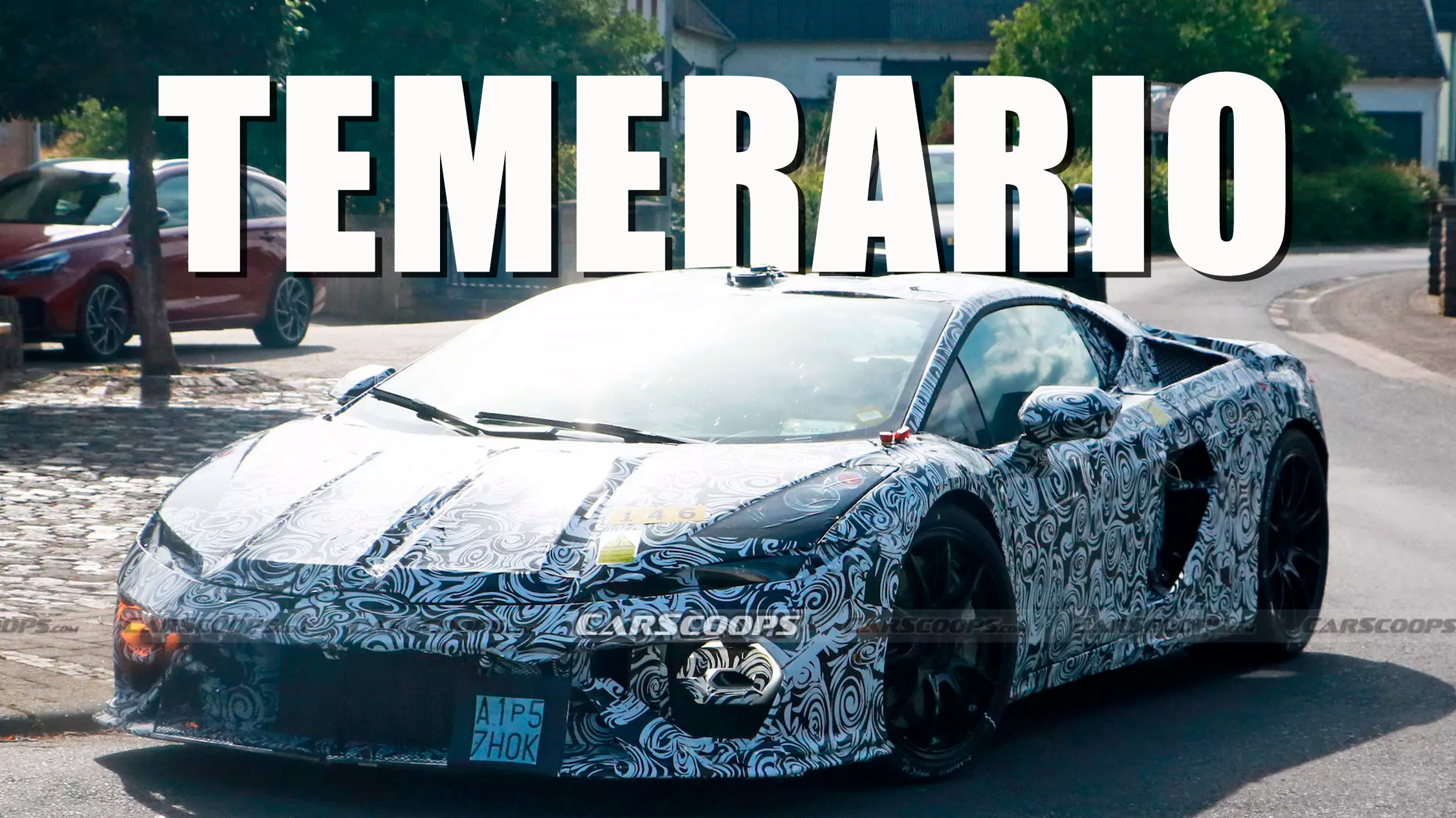 Lamborghini Trademarks Temerario Name, Is It For Huracan Successor ? [Video]