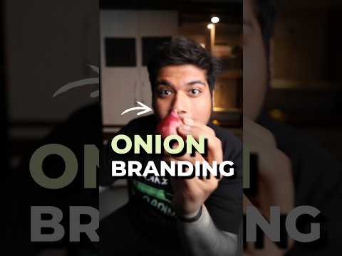 How To Make Brand Using Onion? [Video]