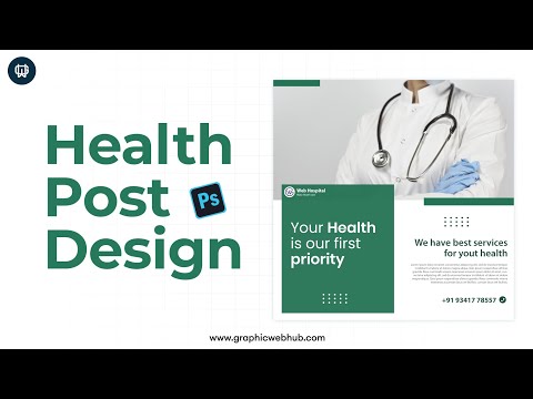 Health Post Design In Photoshop | Freelancer [Video]