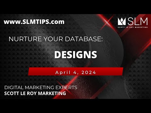 Nurture Your Database: Designs [Video]