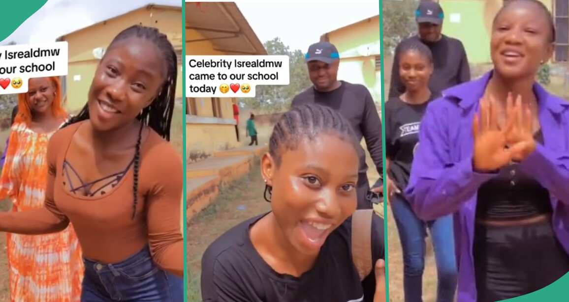 “Be Like Juju Go Pick Wife”: Lady Shares Video of Israel DMW Having Nice Time With 4 Female Students