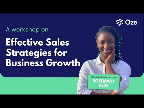 Effective Sales Strategies for Business Growth [Video]