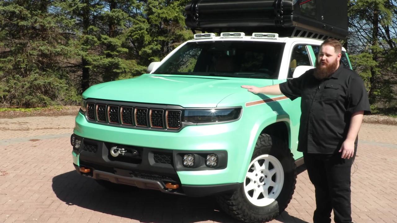 Jeep Vacationeer Concept Walkaround – One News Page VIDEO