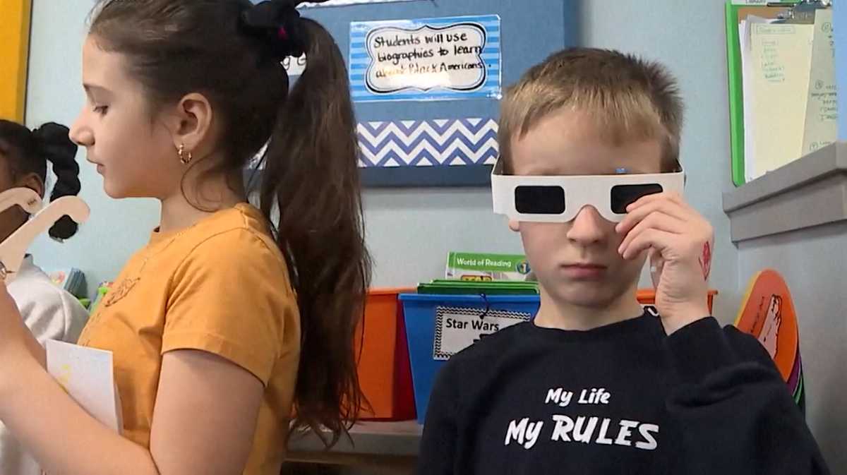 Mass. schools take steps to protect students during solar eclipse [Video]