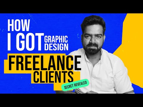 How to get freelance client for graphic design [Video]