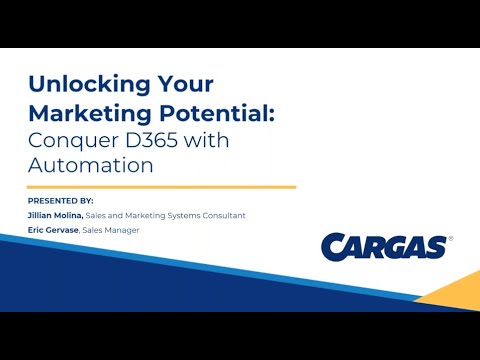 Unlock Your Marketing Potential: Conquer Dynamics 365 with Automation [Video]
