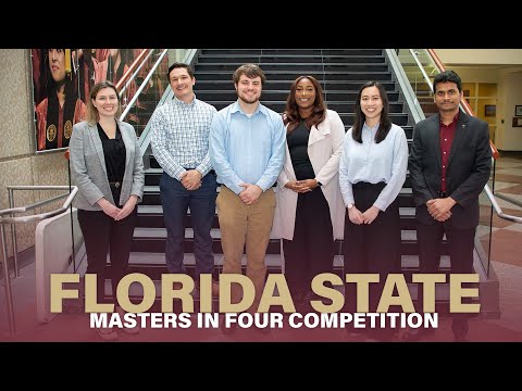Masters in Four Competition Promotes Research Sharing Skills [Video]