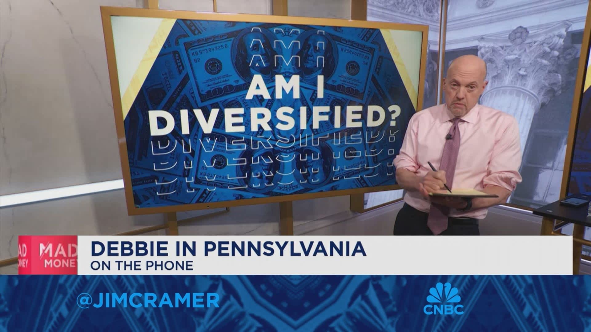 Jim Cramer grades viewer portfolio on diversification [Video]