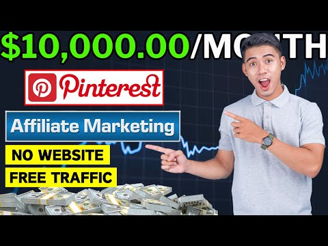 Pinterest Affiliate Marketing Guide – I Make $10,000/Month (FREE TRAFFIC) [Video]