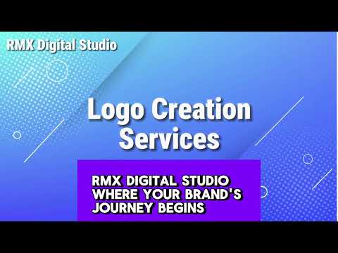 Transform Your Brand with RMX Digital Studio’s Logo Creation Services [Video]