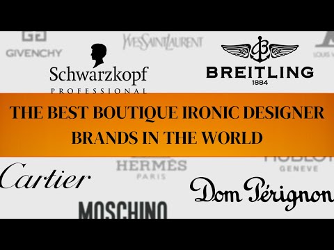 THE BEST BOUTIQUE IRONIC DESIGNER BRANDS IN THE WORLD [Video]