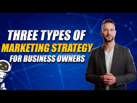 Three Types of Marketing Strategy for Business Owners | 3 Effective Marketing Strategies for 2024 [Video]