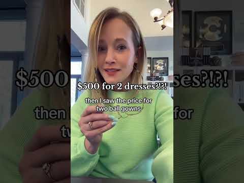 500 Dollars For 2 Dresses [Video]